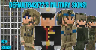 Military Skin Pack (26.x, 1.21) – MCPE/Bedrock