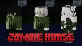 Zombie Horse Skin Pack (26.x, 1.21) – MCPE/Bedrock