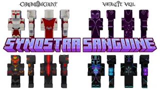 Synostra Sanguine Skin Pack (26.x, 1.21) – MCPE/Bedrock