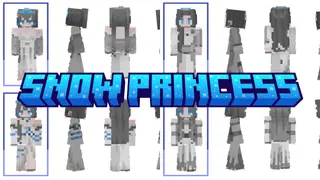 Snow Princess Skin Pack (26.x, 1.21) – MCPE/Bedrock