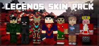 Legends Skin Pack (26.x, 1.21) – MCPE/Bedrock