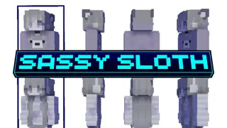 Sassy Sloth Skin Pack (26.x, 1.21) – MCPE/Bedrock