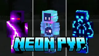 Neon PVP Skin Pack (26.x, 1.21) – MCPE/Bedrock