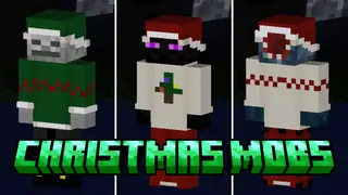 Christmas Mobs Skin Pack (26.x, 1.21) – MCPE/Bedrock
