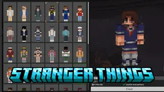 Stranger Things Skin Pack (26.x, 1.21) – MCPE/Bedrock
