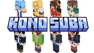 Kono Suba Skin Pack (26.x, 1.21) – MCPE/Bedrock