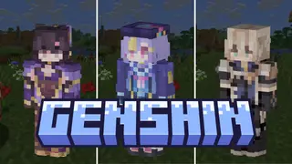Genshin Skin Pack (26.x, 1.21) – MCPE/Bedrock