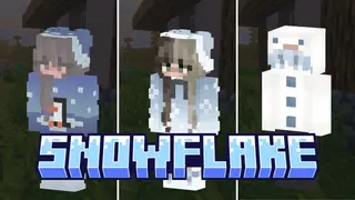 Snowflake Skin Pack (26.x, 1.21) – MCPE/Bedrock