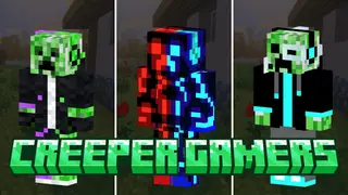 Creeper Gamers Skin Pack (26.x, 1.21) – MCPE/Bedrock