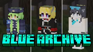 Blue Archive Skin Pack (26.x, 1.21) – MCPE/Bedrock