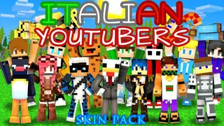 Italian Youtubers Skin Pack (26.x, 1.21) – MCPE/Bedrock