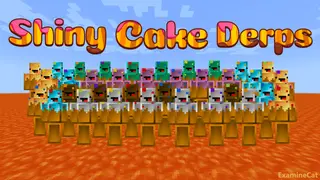 Shiny Cake Derps Skin Pack (1.20, 1.19) – MCPE/Bedrock