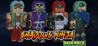Shadowstrike Ninja Skin Pack (1.20, 1.19) – MCPE/Bedrock