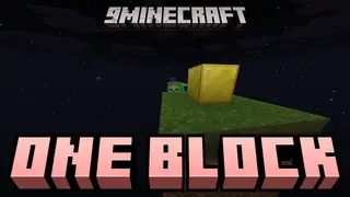 One Block Mcpower Edition Map (26.x, 1.21) – Build a Sky Empire From One Floating Block