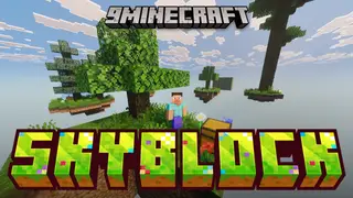 Skyblock Survival Void Island Challenge Map (26.x, 1.21) – Survive on One Tiny Dirt Block