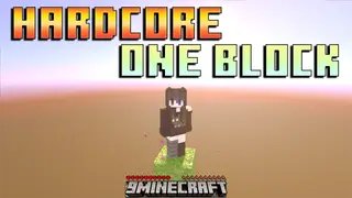 Hardcore One Block Map (26.x, 1.21) – Build A Hardcore Empire From One Block