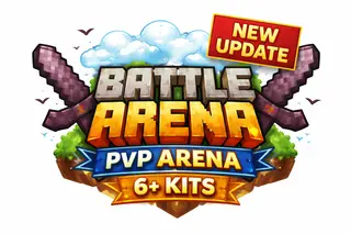 Bedrock Battle Arena Map (26.x, 1.21) – Crush Friends in Battle