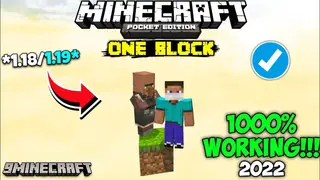 One Block Map (26.x, 1.21) – Skyblock for MCPE/Bedrock