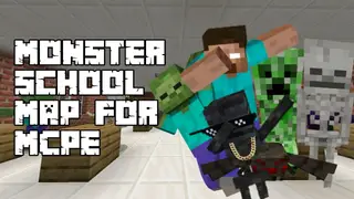 Monster School Map (26.x, 1.21) – MCPE/Bedrock