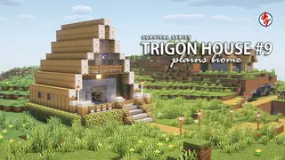 Survival Trigon House 9 Map (26.x, 1.21) – MCPE/Bedrock