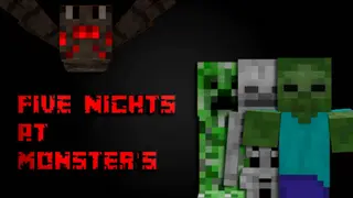 Five Nights at Monster's Map (1.21) – MCPE/Bedrock