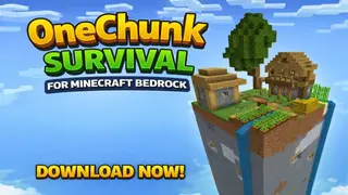 One Chunk Survival Map (1.21) – Conquer All Three Dimensions in a 16×16 Cage