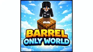 Barrel Only World Map (1.21) – MCPE/Bedrock