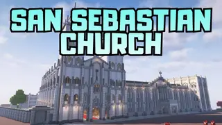 San Sebastian Church Map (1.21) – MCPE/Bedrock