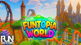 Funtopia World Map (1.21) – MCPE/Bedrock