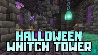 Halloween Whitch Tower Map (1.21) – MCPE/Bedrock