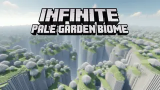 Infinite Pale Garden Biome Map (1.21) – MCPE/Bedrock
