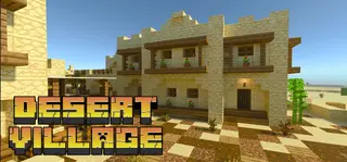 Desert Village Map (1.21) – MCPE/Bedrock