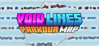 Void Lines Parkour Map (1.21) – MCPE/Bedrock