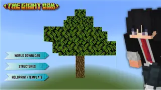 The Giant Oak Map (1.21) – MCPE/Bedrock
