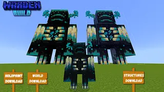The Giant Warden Map (1.21) – MCPE/Bedrock