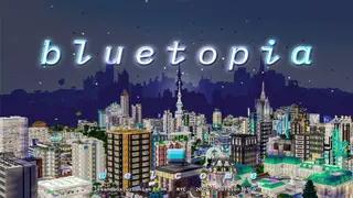 Blue Topia Map (1.21) – MCPE/Bedrock
