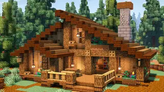 Simple House Map (1.21) – MCPE/Bedrock