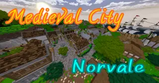 Medieval City – Norvale Map (1.21, 1.20) – MCPE/Bedrock Mod