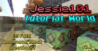 Tutorial World Map (1.21, 1.20) – MCPE/Bedrock