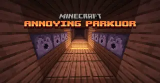 Annoying Parkour Map (1.21, 1.20) – MCPE/Bedrock