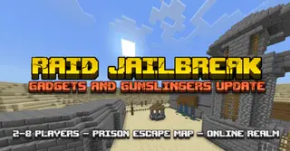 Raid Jailbreak Map (1.20) – MCPE/Bedrock
