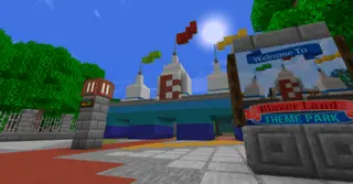 BlazerLand Theme Park Map (1.20) – MCPE/Bedrock