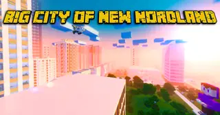 Big City Of New NordLand Map (1.20) – MCPE/Bedrock