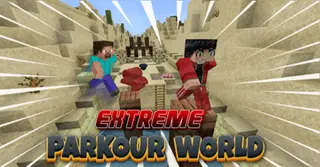 Extreme Parkour World Map (1.20, 1.19) – MCPE/Bedrock