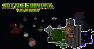 Bottle Survival Remaster Map (1.20) – MCPE/Bedrock SkyBlock