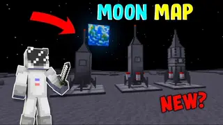 Moon World Map (1.20, 1.19) – MCPE/Bedrock