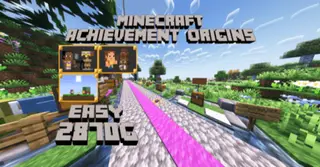 Achievement Origins World Map (1.20, 1.19) – MCPE/Bedrock