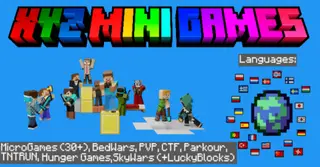 XYZ Mini Games Map (1.19) – MCPE/Bedrock