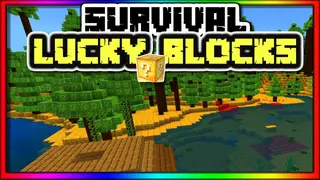 Survival Lucky Blocks Map (1.19) – MCPE/Bedrock