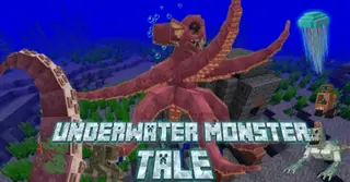 The Underwater Monster Tale Map (1.19) – MCPE/Bedrock